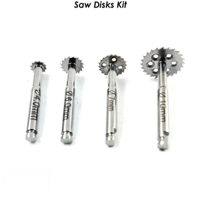 Kit d'accessoires pour instruments de pont osseux, perceuse dentaire manuelle, disque de scie en acier inoxydable, dilatateur osseux, rehausseur de sinus, implants chirurgicaux - Product Image 5