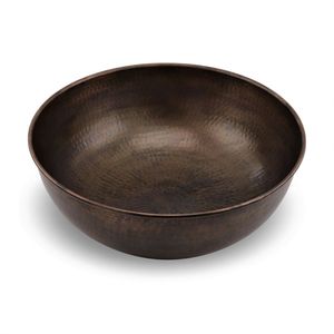 Bol à pédicure décoratif en cuivre, récipient de luxe pour trempage des pieds, produit artisanal professionnel pour salon de beauté - Product Image 1