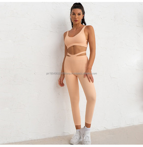 Nuevo Conjunto Deportivo para Mujer, Top Halter, Ropa Deportiva para Gimnasio, Yoga, Oferta - Product Image 3