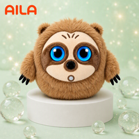 CADOTHY AILA Robot en peluche IA personnalisable avec voix interactive, anti-stress, éducatif, pour l'histoire du soir et compagnon d'apprentissage pour tous les âges