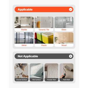 Nastro Nano per montaggio pesante da 16 ft a doppio lato 3 Pack adesivo resistente e riutilizzabile con nastro adesivo a parete biadesivo per l'home Office - Product Image 6