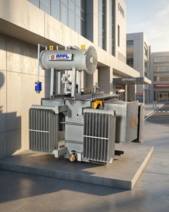 Transformateur de distribution immergé dans l'huile de 800 KVA, usage intensif, 20 KV primaire, 400V secondaire, refroidissement ONAN ONAF, bobinage en cuivre - Product Image 2