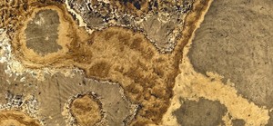 Autumn Rustic Translucent Stone Veneer Sheet Earth Tone Light Glow Finish for Backlit Interior Walls Ceilings Design - Product Image 2