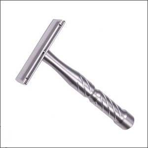 Maquinilla de Afeitar de Seguridad de Acero Inoxidable para Hombre, Maquinilla de Afeitar de Doble Filo con una Sola Hoja, Fabricada con Alta Calidad por Life Care Inst - Product Image 5