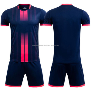 Ensemble de vêtements de football pour adultes personnalisés Kits de football Camisa De Time imprimés par transfert de chaleur maillot personnalisé - Product Image 2