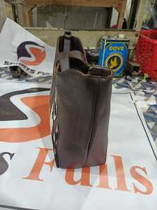 Bolso de Mano Personalizado SF 1228 para Mujer, de Cuero Genuino con Diseño de Llama, Pelo de Vaca, Estilo Vintage, Bolso de Hombro - Product Image 2