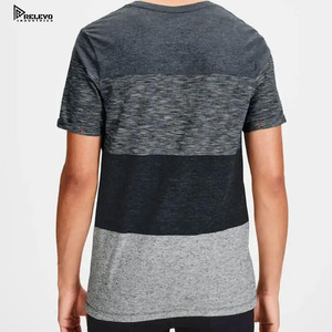 Camiseta Casual Personalizada para Hombre, 220g, 100% Algodón, Secado Rápido, Transpirable, Ajuste Cómodo, Diseño Liso, Cuello Redondo, Anti-Pilling, para Verano - Product Image 3