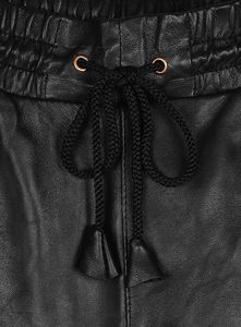 Coleman Drawstring <b>Leather</b> <b>Pants</b> - Product Image 6