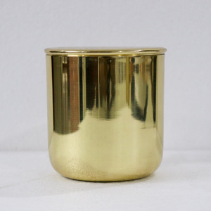 High Quality Handmade EVANA IMPEX Brand Pure Brass Cylinder <b>Candle</b> <b>Jars</b> <b>Lid</b> Embossing Printing Christmas Valentine's Day Easter - Product Image 4