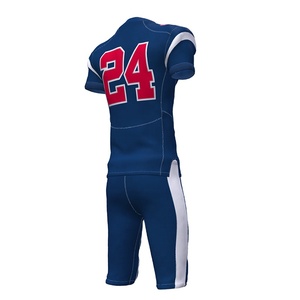 Uniforme de Fútbol Americano Sibrin de Primera Calidad con Logotipo Personalizado, Conjunto de Pantalones Cortos y Jersey de Poliéster Cómodo y Transpirable - Product Image 3