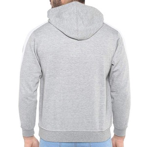 Sweat-shirts à capuche personnalisés avec logo pour hommes, 100% coton, manches longues, respirants, vêtements décontractés d'hiver - Product Image 3