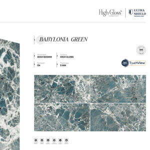 Azulejos brillantes pulidos de alto brillo 800x1600 1200x1800 750x1500mm diseñados para espacios de vida elegantes con un diseño lujoso - Product Image 1