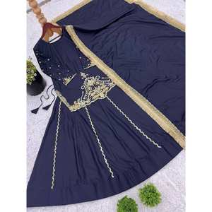 Hermosos vestidos de fiesta Vestidos de noche Fancy Top Bottom Plazzo - Product Image 4