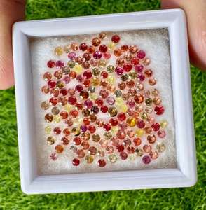 Lot de saphirs naturels multicolores, pierres précieuses de couleurs mélangées, pierres en vrac pour la fabrication de bijoux, bagues, pendentifs, haute qualité - Product Image 4