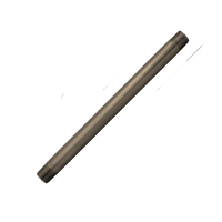 Raccord de tuyau IPS en laiton électroplaqué PSB0074 1/2" x 24" à visser, 1,6 mm (t), pour salle de bain/cuisine