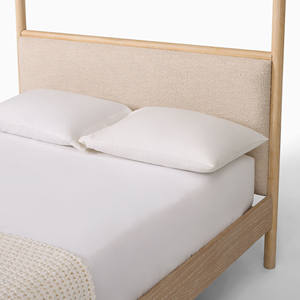Juego de Dormitorio de Lujo Estilo Francés, Estructura de Cama Diván de Madera de Teca con Diseño de Dosel - Baila - Product Image 5