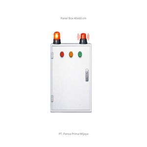 Panel de Sistema de Alarma para Terremotos de Alta Calidad 40x60 |   Sirena de evacuación automática y lámpara giratoria (autónoma) - Product Image 3