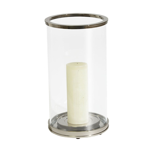 Blown Glass Candleholder with <b>Black</b> Metal Base for Home Decoration Heat Resistant Design Metal Glass Votives Candle Holder - Product Image 6