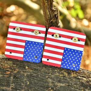 Soporte de Pared para Cinturones de Campeonato con Diseño de Bandera Americana, Colgador de Cuero para Cinturones, Paquete de 2, Ajustable, Talla M - Product Image 6