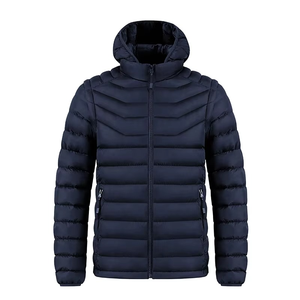 2025 New Design Stand Collar Men's Puffer Jackets Wholesale Hot Sale Customized Winter Thick Warm Puffer Jackets - Product Image 2