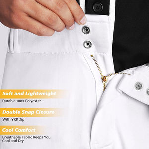 Pantalones de béisbol para adultos, color personalizado, parte inferior abierta, con ribete lateral, longitud completa, de algodón y poliéster, para jóvenes. - Product Image 2