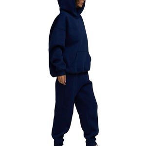 Ensemble de jogging deux pièces personnalisé pour femme, ensemble de survêtement d'hiver deux pièces pour femme, survêtements pour femme de qualité supérieure, OEM - Product Image 3