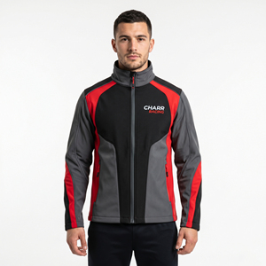 Chaqueta de Motociclismo Softshell de Alta Calidad para Hombre, Cuello Personalizado, Resistente al Viento, Transpirable, Ropa Deportiva Informal para Todas las Temporadas - Product Image 1
