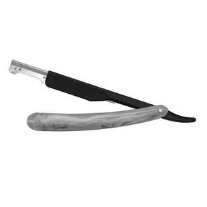 Rasoir droit chirurgical Morje, lame en acier inoxydable, manche en bois, lame unique, pour usage en salon de coiffure, outil de rasage du visage masculin - Product Image 3