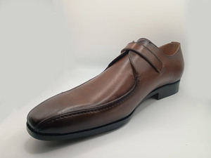 Zapatos Monk Strap para Hombre de Alta Calidad OEM, Zapatos Casuales de Oficina de Cuero Genuino, Mocasines Formales Personalizados para Hombre, Logotipo Personalizado al por Mayor - Product Image 2