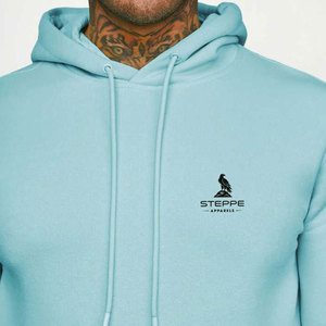 Nouveau design – Sweat à capuche décontracté pour homme, grande taille, uni, respirant, en mélange de coton écologique, idéal pour l'hiver – En vente en ligne - Product Image 6
