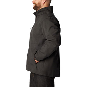 <b>Men's</b> Lightweight Hooded Softshell <b>Jacket</b> for Running Travel Hiking Windproof Outerwear Water Repellent - Product Image 3