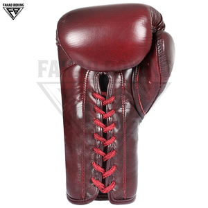Guantes de Boxeo de Piel de Vacuno Auténtica de Diseño Personalizado, Color Sólido, Novedad en Equipamiento de Gimnasio y MMA, en Venta - Product Image 3