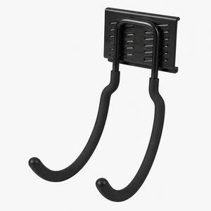 Garage Metal <b>Hook</b> Organizer Dual Arm Wall Mount <b>Hook</b> <b>Rail</b> System Steel Storage <b>Hook</b> for Hanging Stuffs GAPGAR005 - Product Image 1