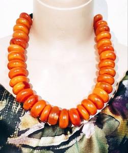 Collier artisanal indien en résine, fait main, nouvelle couleur personnalisée, accessoires pour femmes, nouveauté. - Product Image 1