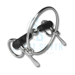 บิตม้าแบบ Pelham ทำจากเหล็กกล้าไร้สนิมคุณภาพสูง พร้อมยางครอบปาก สำหรับขี่ม้าและฝึกม้า - Product Image 5