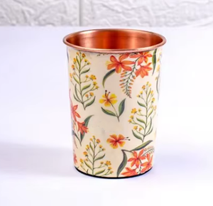 Jarra de Cobre Puro Martillado a Mano de Primera Calidad, sin Juntas, con Beneficios para la Salud Ayurvédica, Jarra de Cobre de Lujo - Product Image 1