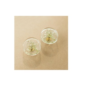 Boutons de porte de luxe en bois et résine, poignées décoratives faites à la main pour tiroirs, armoires, meubles de cuisine - Product Image 6