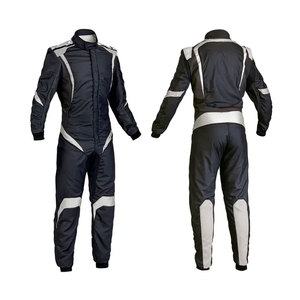 ชุดแข่งรถกันน้ำระบายอากาศได้ดี ผลิตโดยมืออาชีพ ออกแบบโลโก้ได้ตามต้องการ % โพลีเอสเตอร์ สีและขนาดตามสั่ง บริการ OEM - Product Image 1