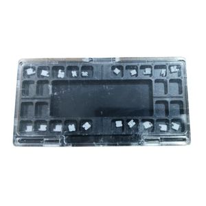 Brackets de Ortodoncia Manuales de Cerámica Serie Rosa, Brackets Dentales Estéticos del Color del Diente, MBT 022, Zafiro Monocristalino Bajo - Product Image 2