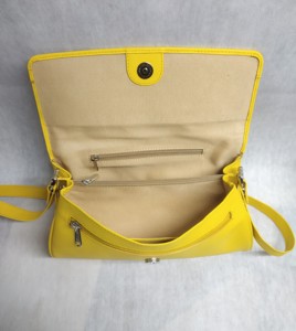 Sac à bandoulière en cuir véritable pour femme, sac messager plissé, sac hobo, pochette d'été, chic, décontracté, tendance, personnalisé - Product Image 3