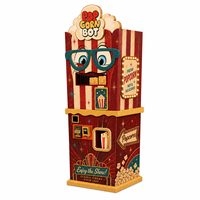 Distributeur automatique de pop-corn en libre-service, Distributeur automatique de pop-corn, Distributeur automatique sans argent liquide