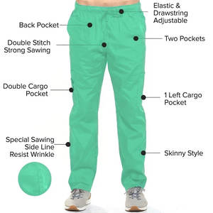 ชุดยูนิฟอร์มสปาดีไซน์ล่าสุด เสื้อคลุมทรงหลวมสำหรับผู้หญิง พยาบาล แพทย์ ชุดสครับสำหรับห้องผ่าตัด ผ้าทอระบายอากาศ เป็นมิตรกับสิ่งแวดล้อม - Product Image 2