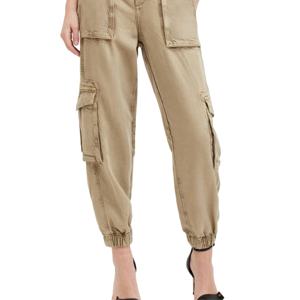 Women Plus Size Casual Cotton Sweat Jogger Trousers <b>Wide</b> <b>Leg</b> Pants With Spandex Fabric <b>Cargo</b> Pants Women for Women - Product Image 1