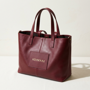 Sac fourre-tout en cuir de qualité supérieure pour femmes, style minimaliste, élégant, fournisseur OEM avec logo personnalisé - Product Image 1