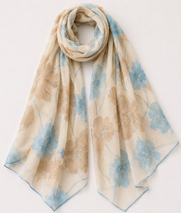 Fashion <b>Scarf</b> Fabric Textile Fabric Custom Print Fabric Lightweight <b>Chiffon</b> For Europe USA UAE Africa Wholesale Buyers Export EU - Product Image 6