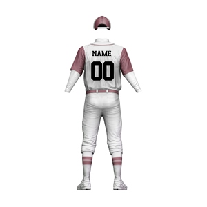 Uniforme de Béisbol Sublimado Personalizado para Hombre, Conjunto de Pantalones y Camiseta de Manga Corta de Poliéster Transpirable con Estampado Blanco y Verde, para Todas las Temporadas - Product Image 5
