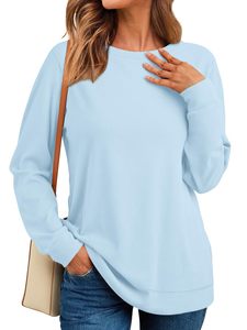 Servicio OEM Sostenible de Primera Calidad, Sudadera Personalizable al por Mayor, Resistente al Agua, Cuello Redondo para Mujer, Última Moda de Primavera/Otoño - Product Image 1