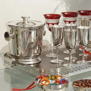 Refroidisseur à champagne décoratif fait main pour hôtels de luxe, complexes hôteliers, professionnels de la planification de mariages, professionnels de la restauration, organisateurs d'événements, banquets - Product Image 1