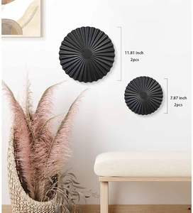 Escultura de pared de hierro de gran calidad a un precio razonable para sala de estar, dormitorio, oficina, diseño moderno de decoración de pared de metal. - Product Image 6