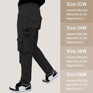 Men's <b>Work</b> Pants for Men Hiking Cargo Pants Water Resistant Stretch Tactical Outdoor <b>Trousers</b> with Pockets - Product Image 4